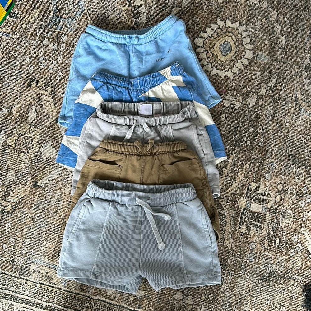 Zara Boys shorts bundle 3-4T